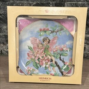 Heinrich‎ “The Apple Blossom Fairy” 🧚 Collectible Plate w/authenticity cert